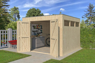 Goedkooptuinhuis Qube 8112 blank 1