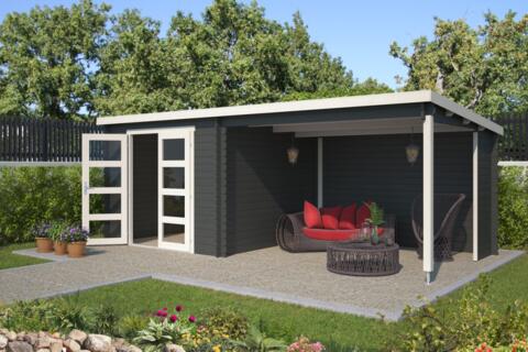 Tuinhuis Manuel Carbon grey