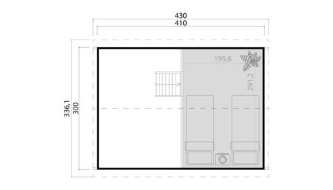 44553 Murano 2 plattegrond