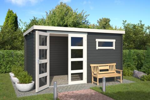 Tuinhuis Timian Carbon grey