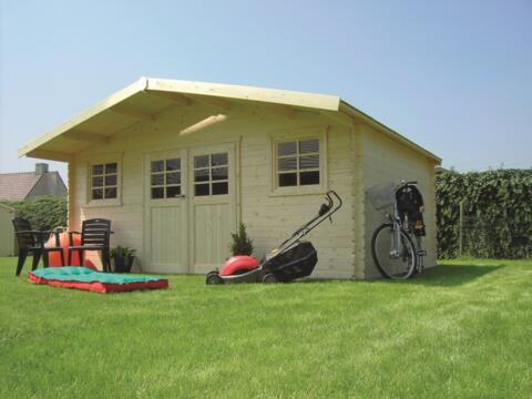 Goedkoop groot tuinhuis MONTREUX   S8344   Verkleind