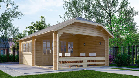 Goedkooptuinhuis W4x3+3