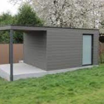 Goedkooptuinhuis Box WPC