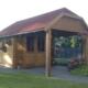 goedkoop tuinhuis cottage met overkapping landelijke stijl Cork s8507