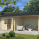 8711471423305 1017211 Outdoor Life Products Tuinhuis Blokhut met Overkapping Maribel 680x300 2